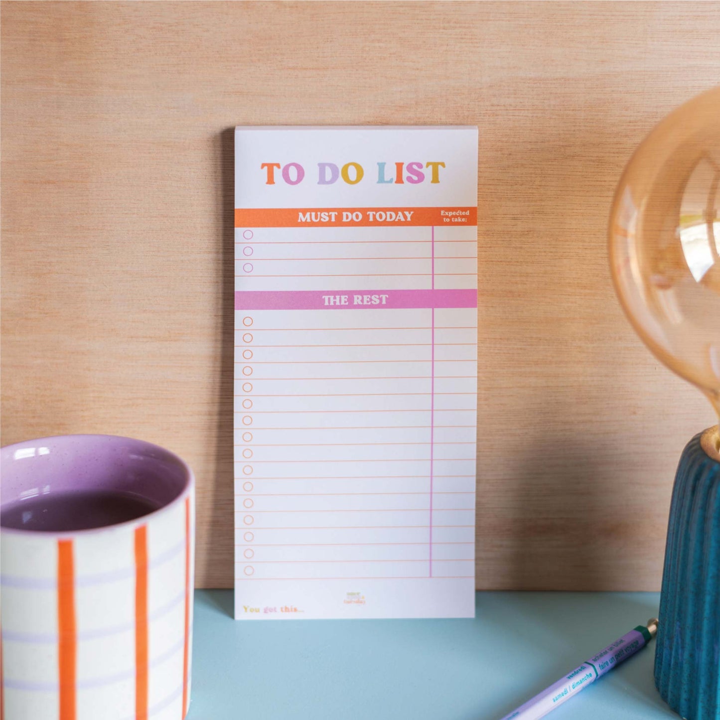 To Do List Pad -You Got This