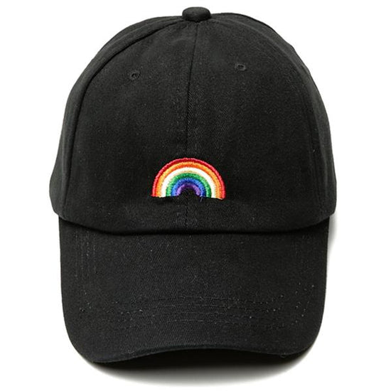 Rainbow Cap Black