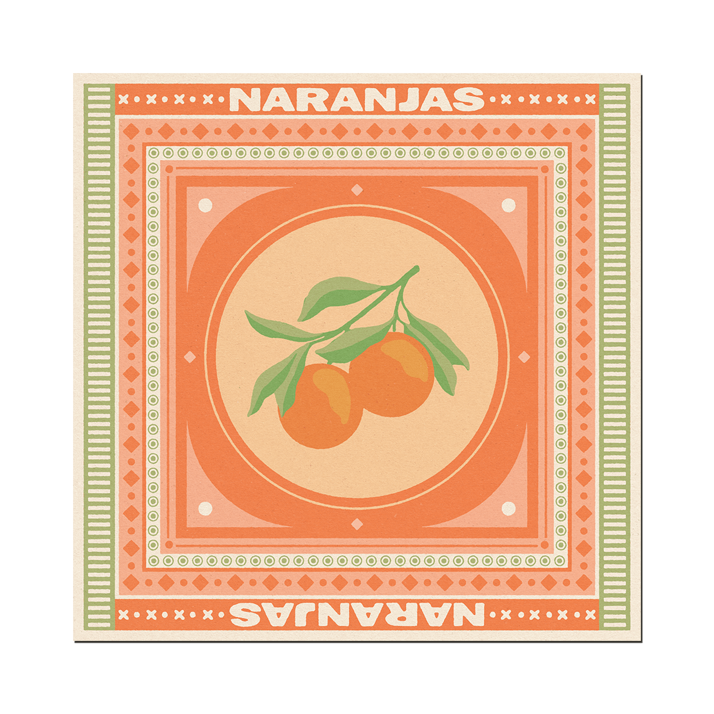 Naranjas Print