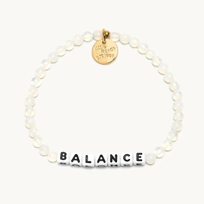 Little Words Project Balance Bracelet Opal
