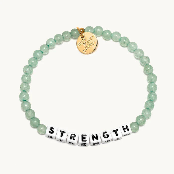 Little Words Project Strength Bracelet Aventurine