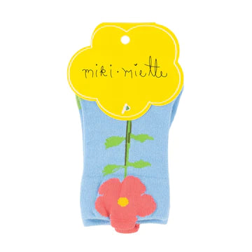 Miki Miette Ankle Socks Wildflowers