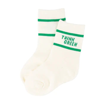 Miki Miette Ankle Socks Think Green