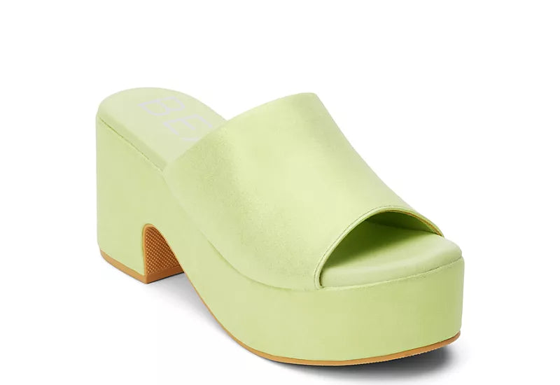 Beach by Matisse Terry Platforms Lime
