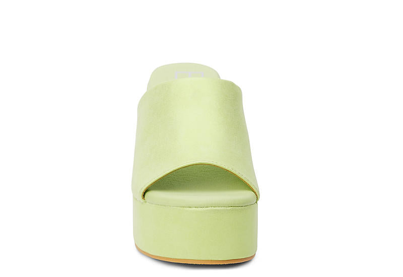 Beach by Matisse Terry Platforms Lime