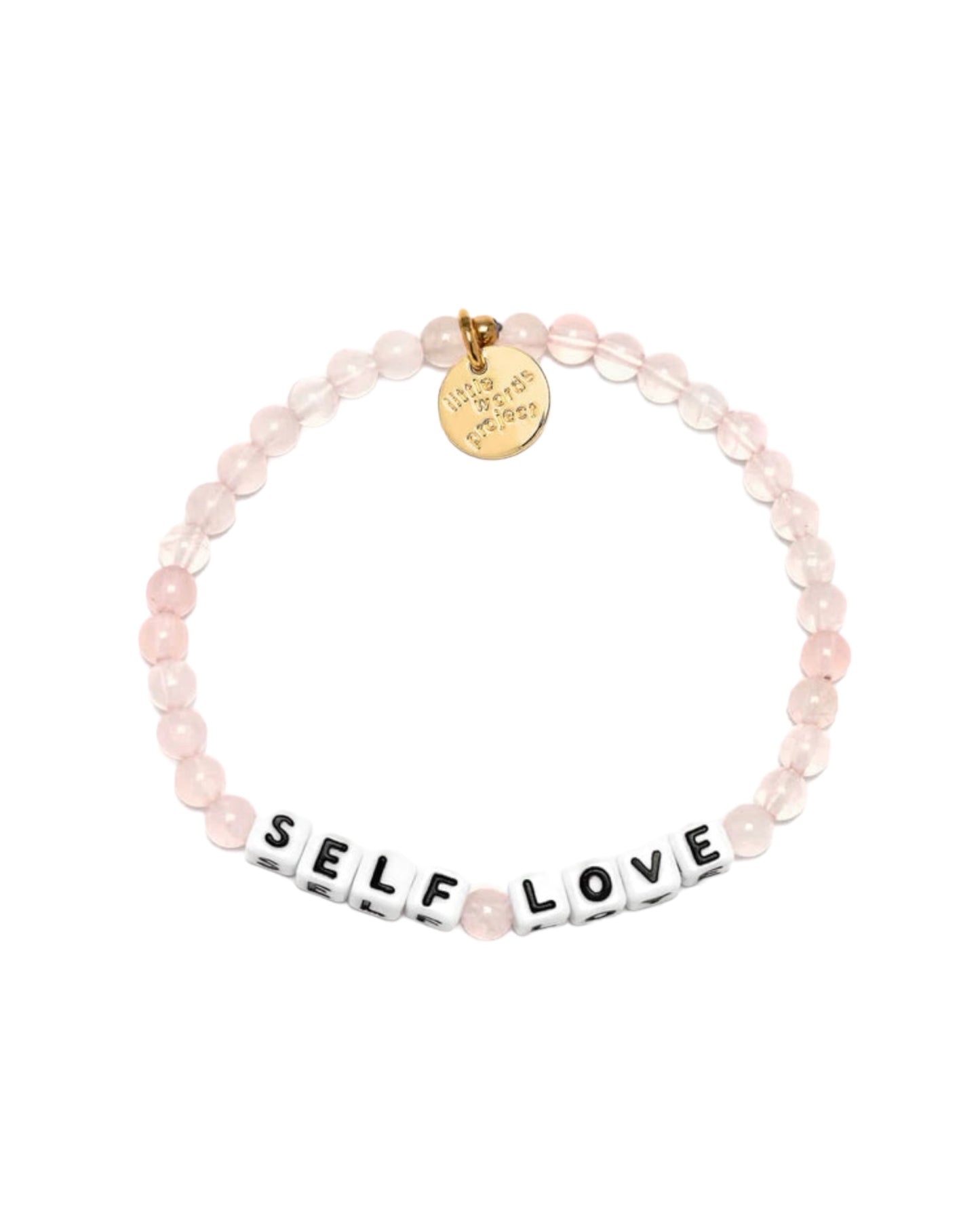 Little Words Project Self Love Bracelet Rose Quartz