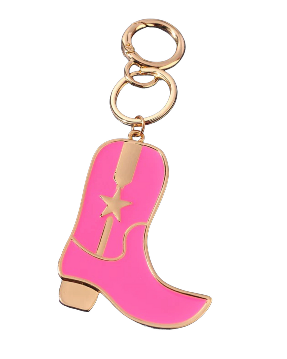 Sassy Bead Shoppe Coral Cowgirl Keychain Kit