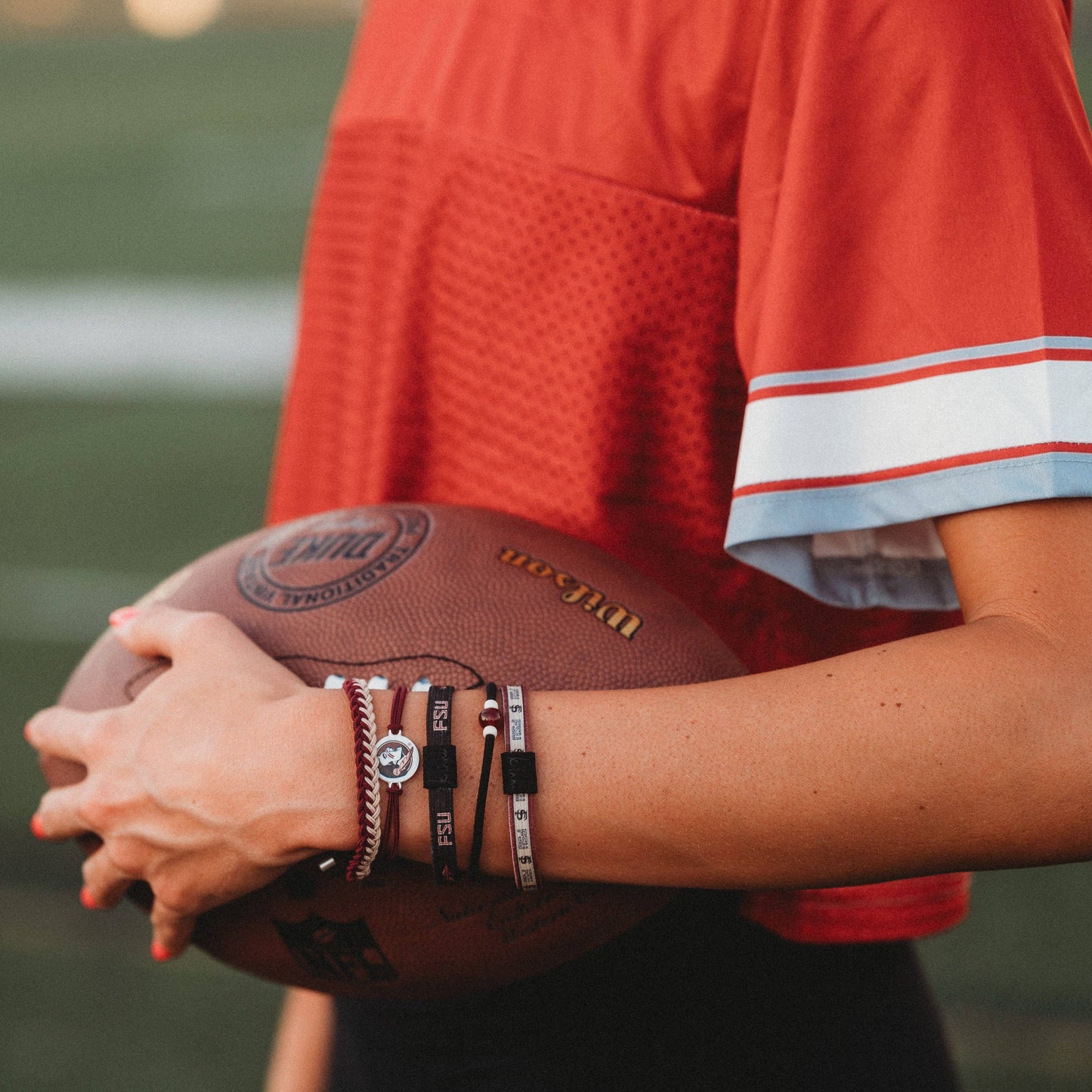 K'lani Florida State University Game Day Hair Tie Bracelets