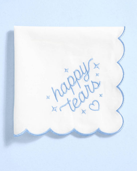 Bride Happy Tears Handkerchief