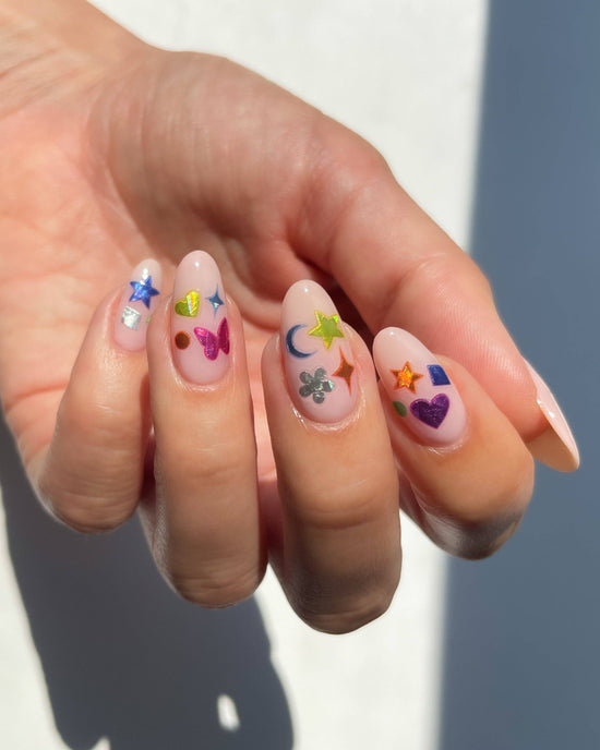 Deco Beauty Nail Art Stickers - Confetti