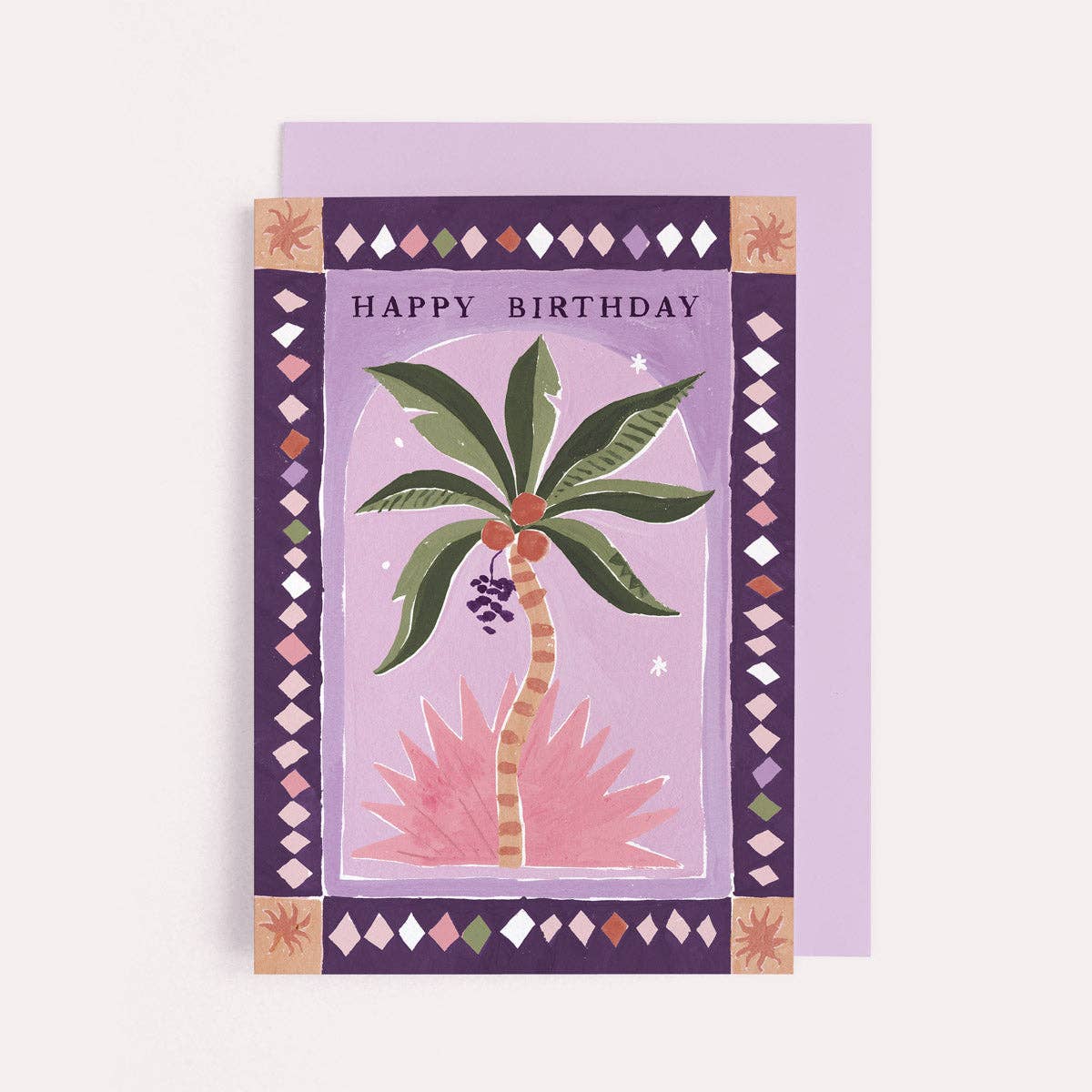 Tropical Summer Birthday Card