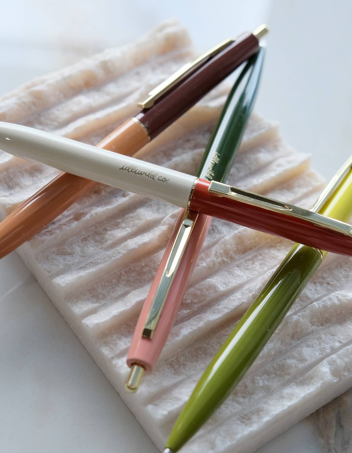 Retro Pen Set of Four Desert Tones