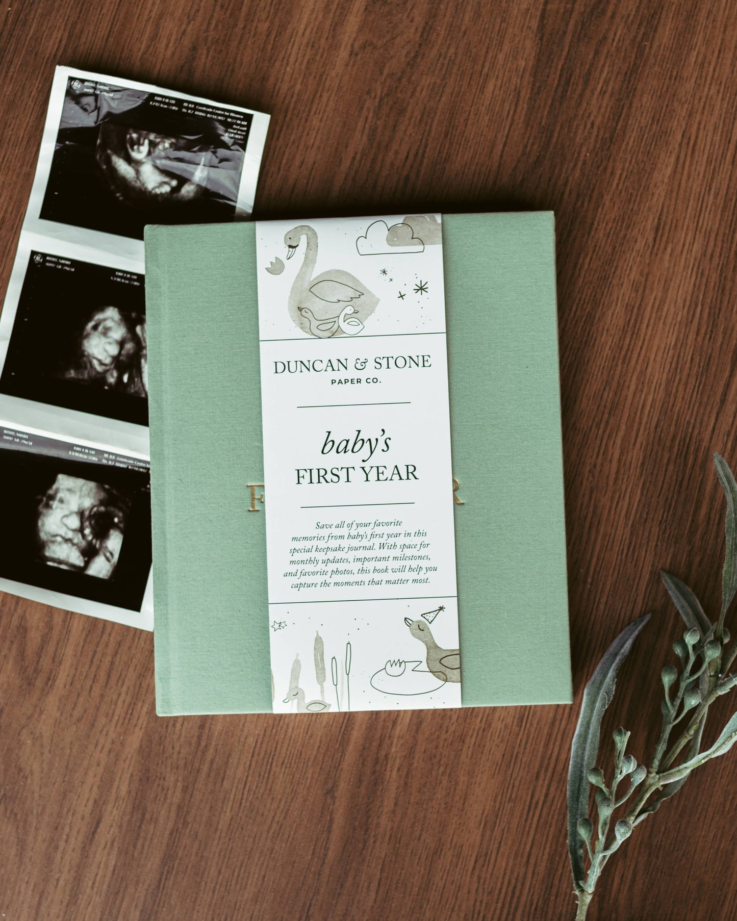 Baby's First Year Memory Book & Photo Album