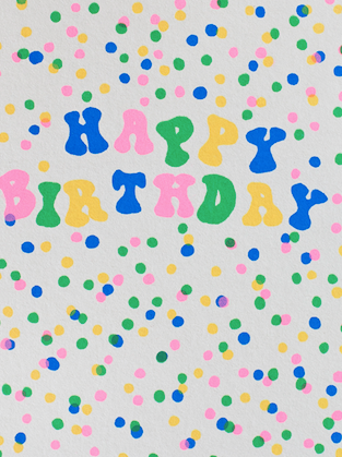 Load image into Gallery viewer, Birthday Confetti Card
