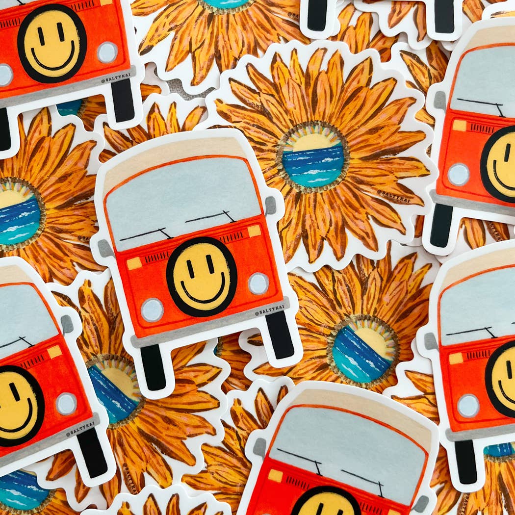 Happy Volkswagen Sticker