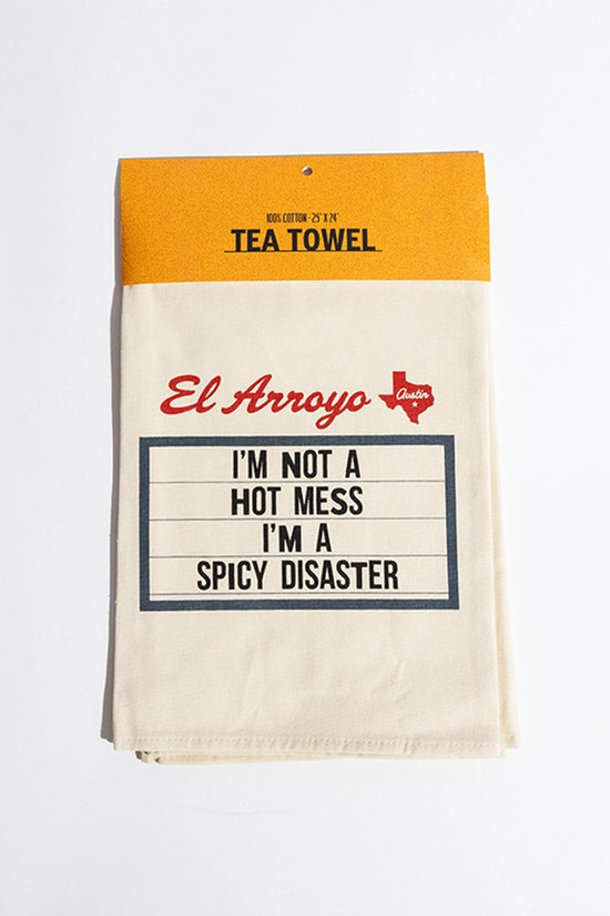 El Arroyo Tea Towel Spicy Disaster