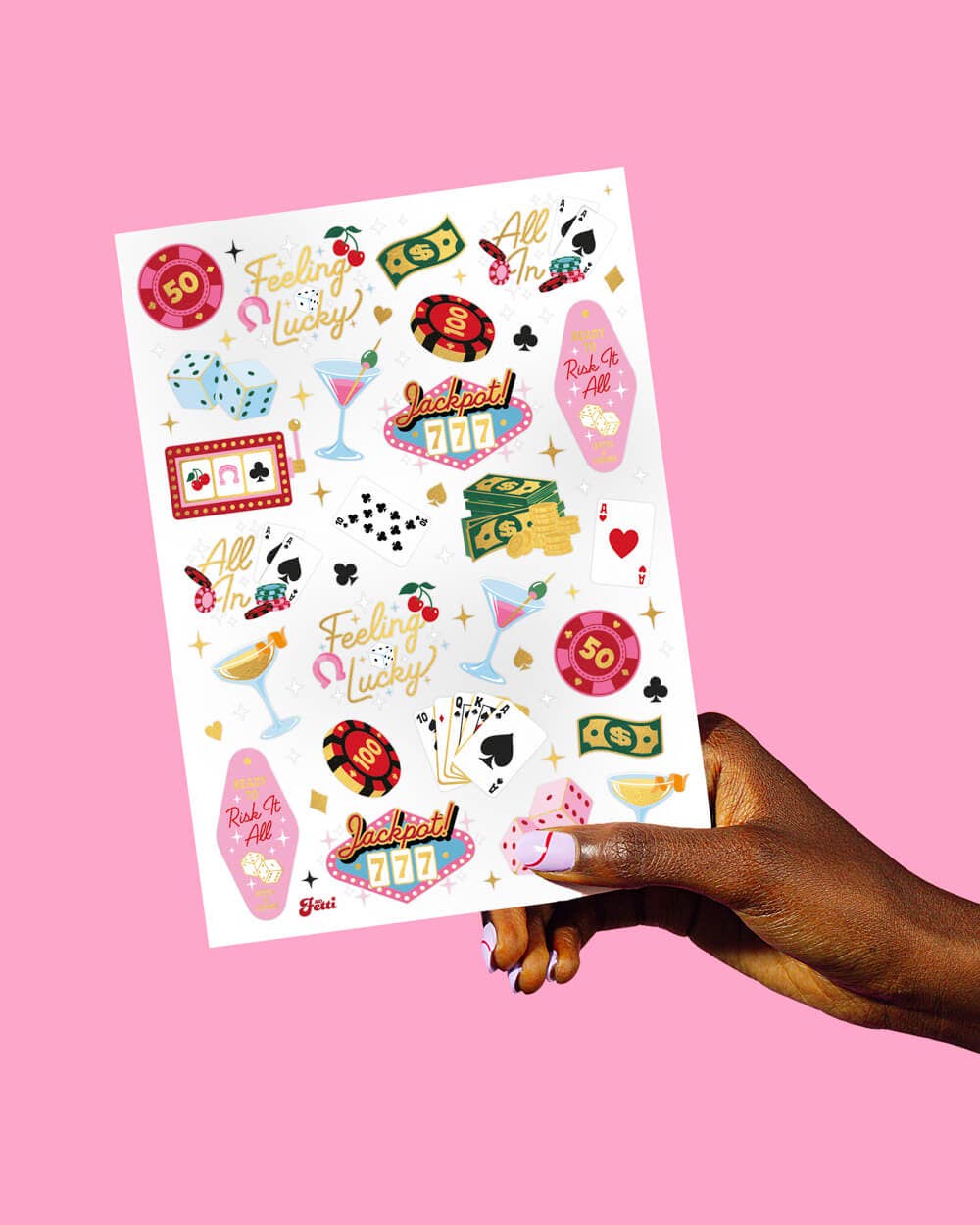 Casino Temporary Tattoos