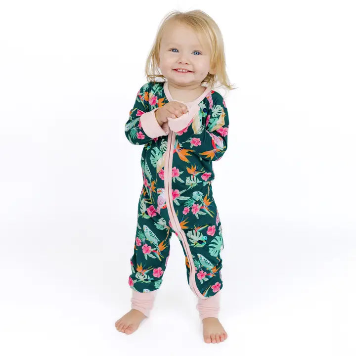 Emerson & Friends Isla Botanica Tropical Birds Bamboo Pajamas