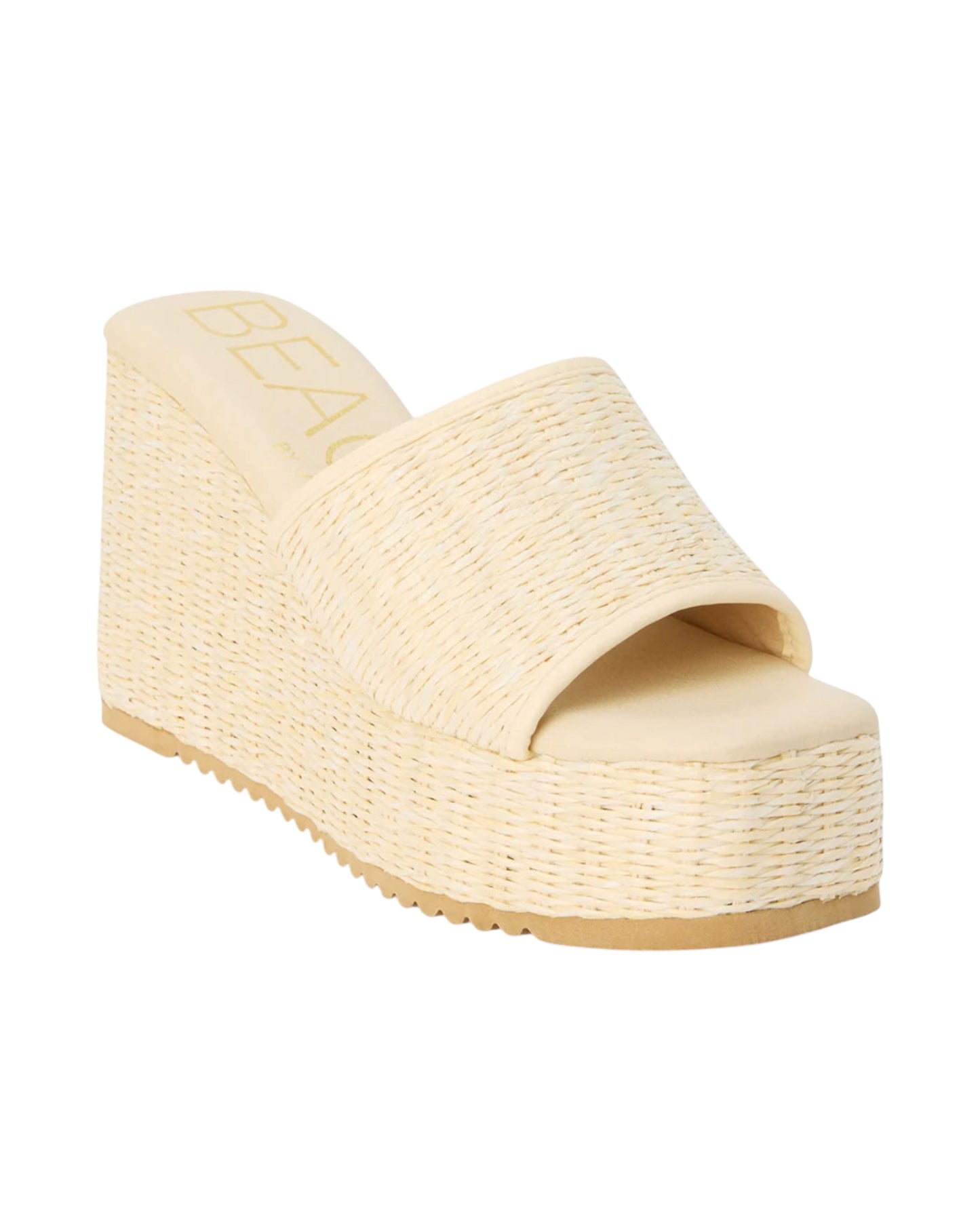 Beach By Matisse Marche Wedge Sandal Ivory