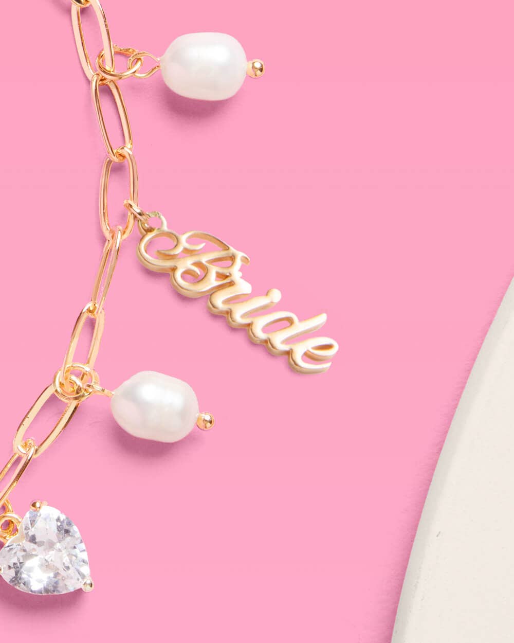 Bride Charm Bracelet