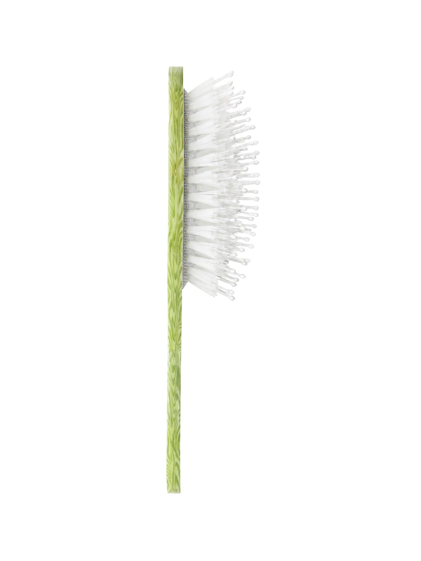 Solar Eclipse Hand-Painted Green Sakura Blossom Brush