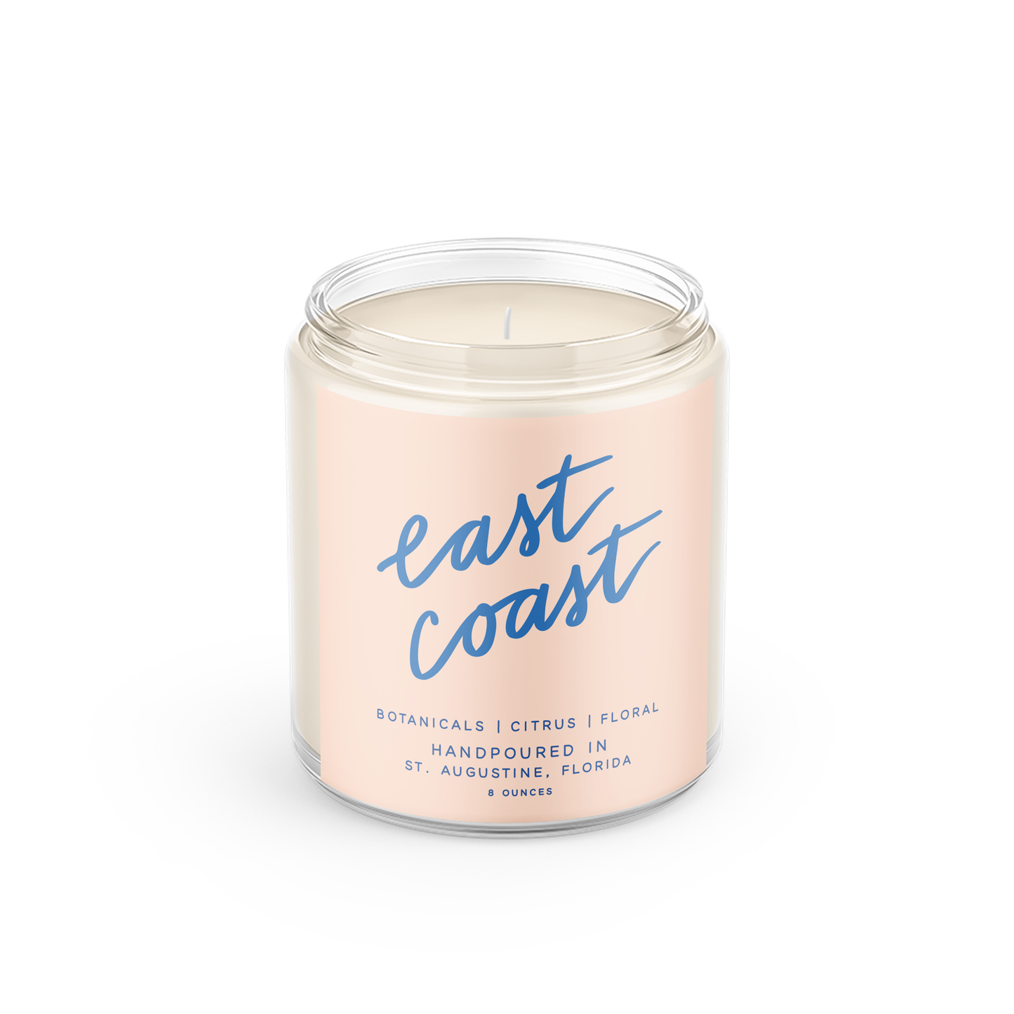 East Coast Soy Wax Hand-Poured Candle