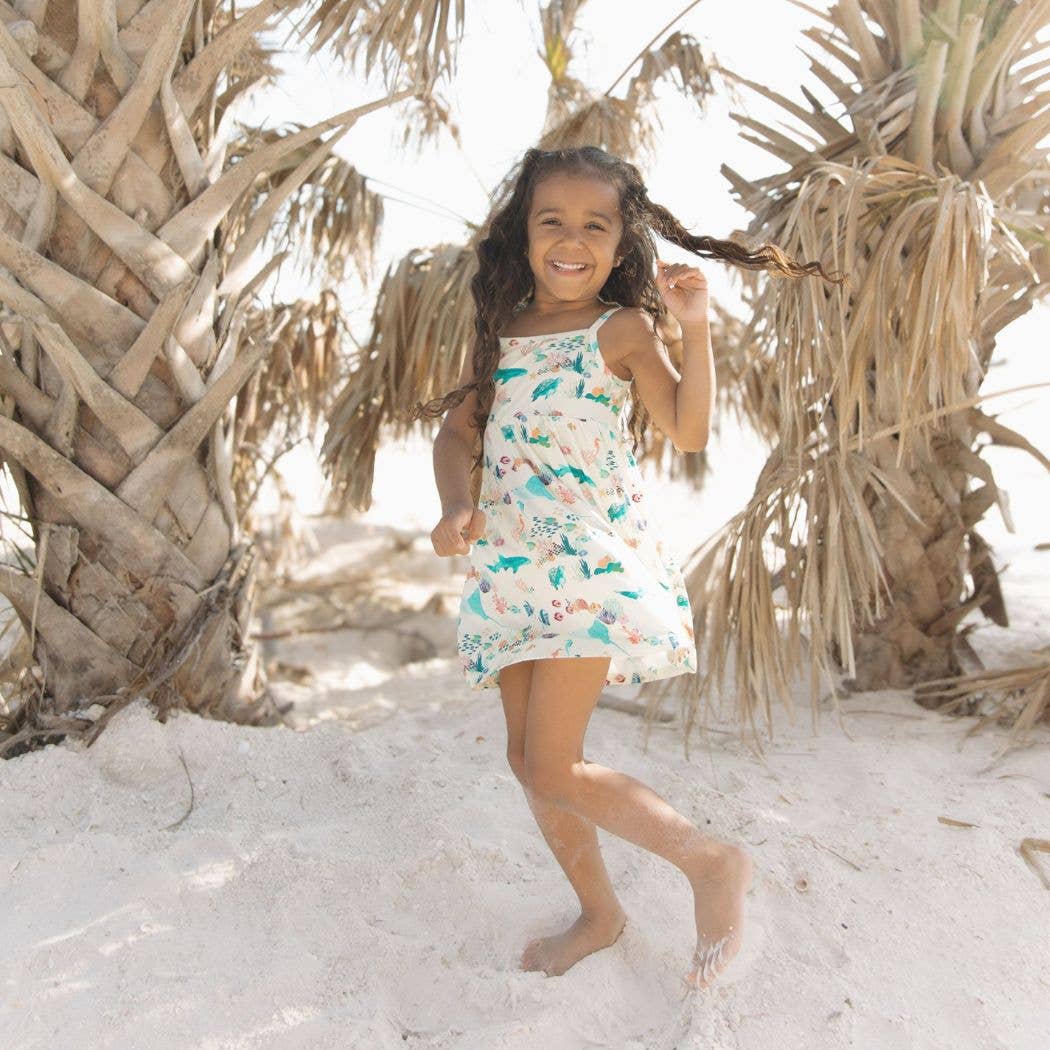 Emerson & Friends Coral Reef Bamboo Sundress