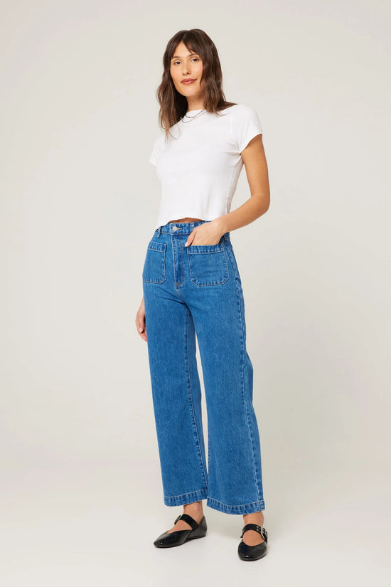 Rolla's Sailor Jeans Ashley Blue – The Wander Shop Rolla's Sailor Jeans Ashley Blue – The Wander Shop