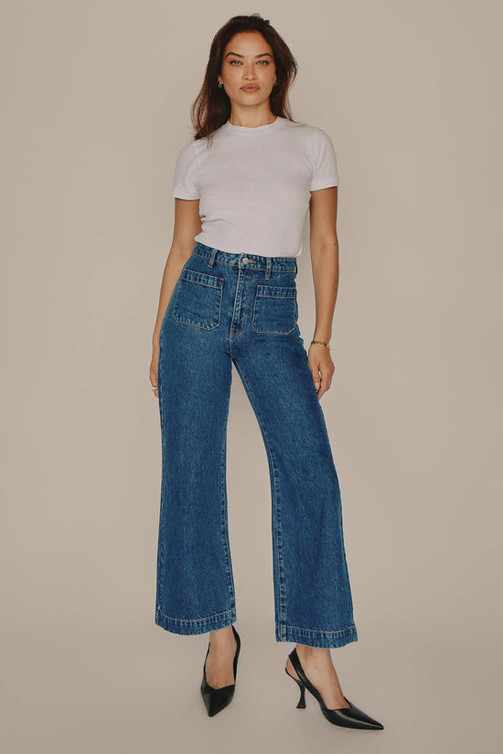 Rolla's Sailor Jeans Ashley Blue – The Wander Shop Rolla's Sailor Jeans Ashley Blue – The Wander Shop