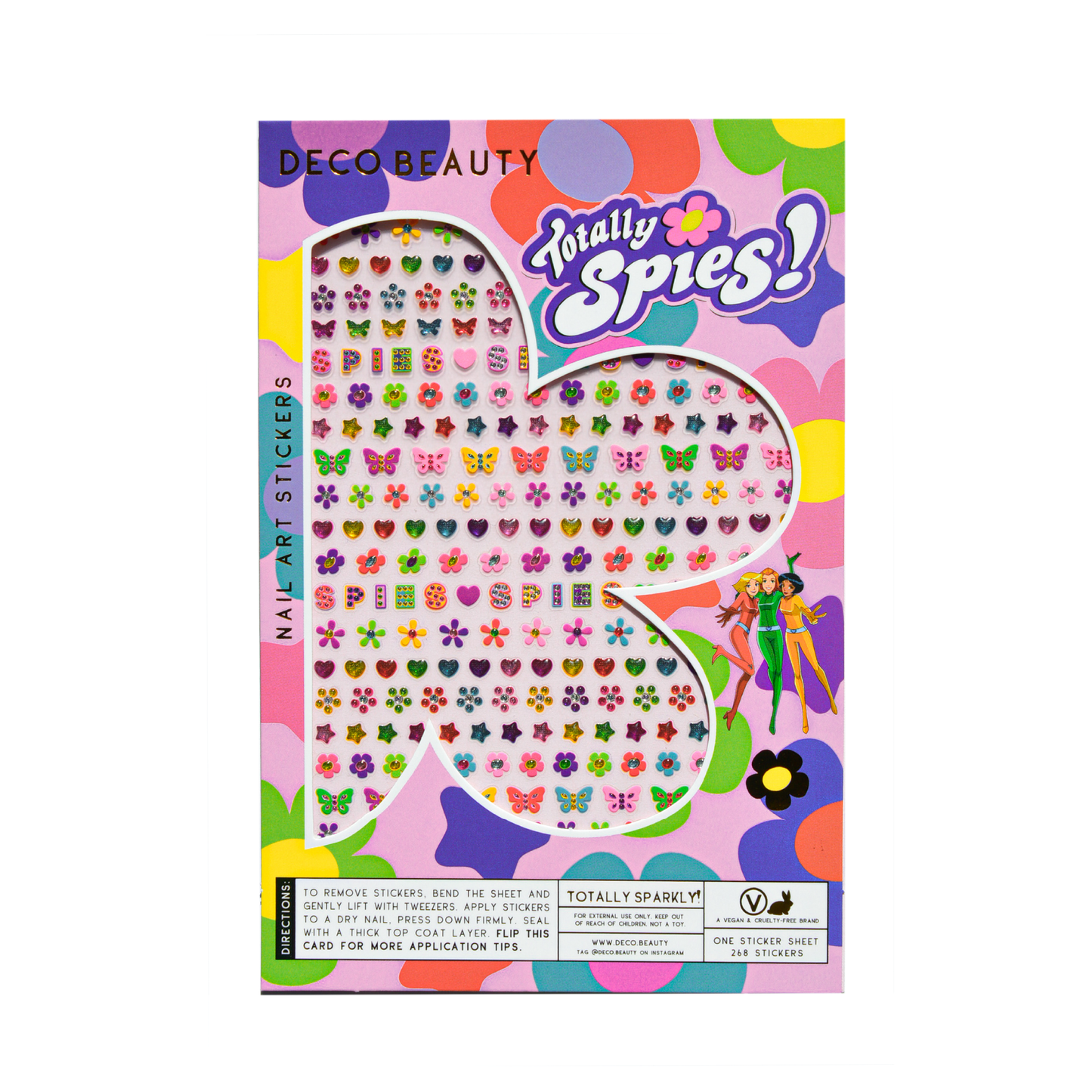Deco Beauty Nail Art Stickers - Totally Sparkly!