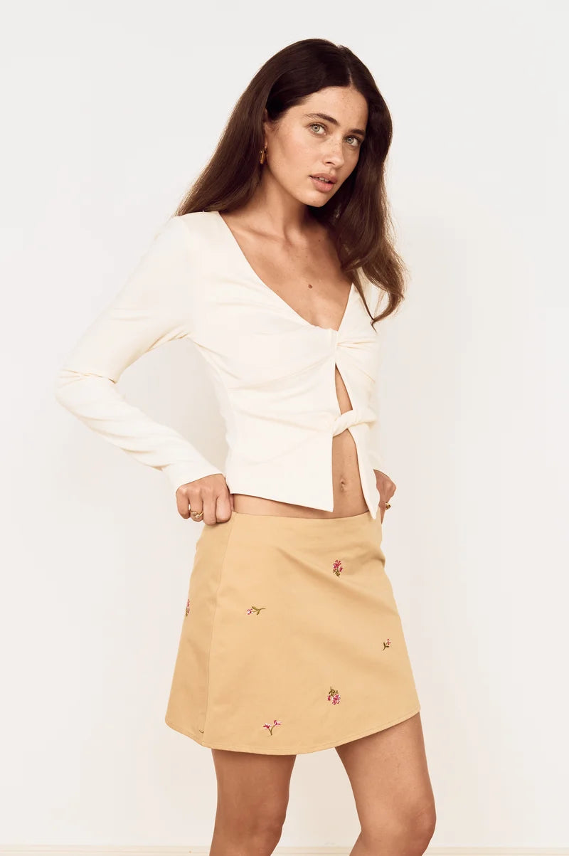 MINKPINK ALina Twist Tie Top