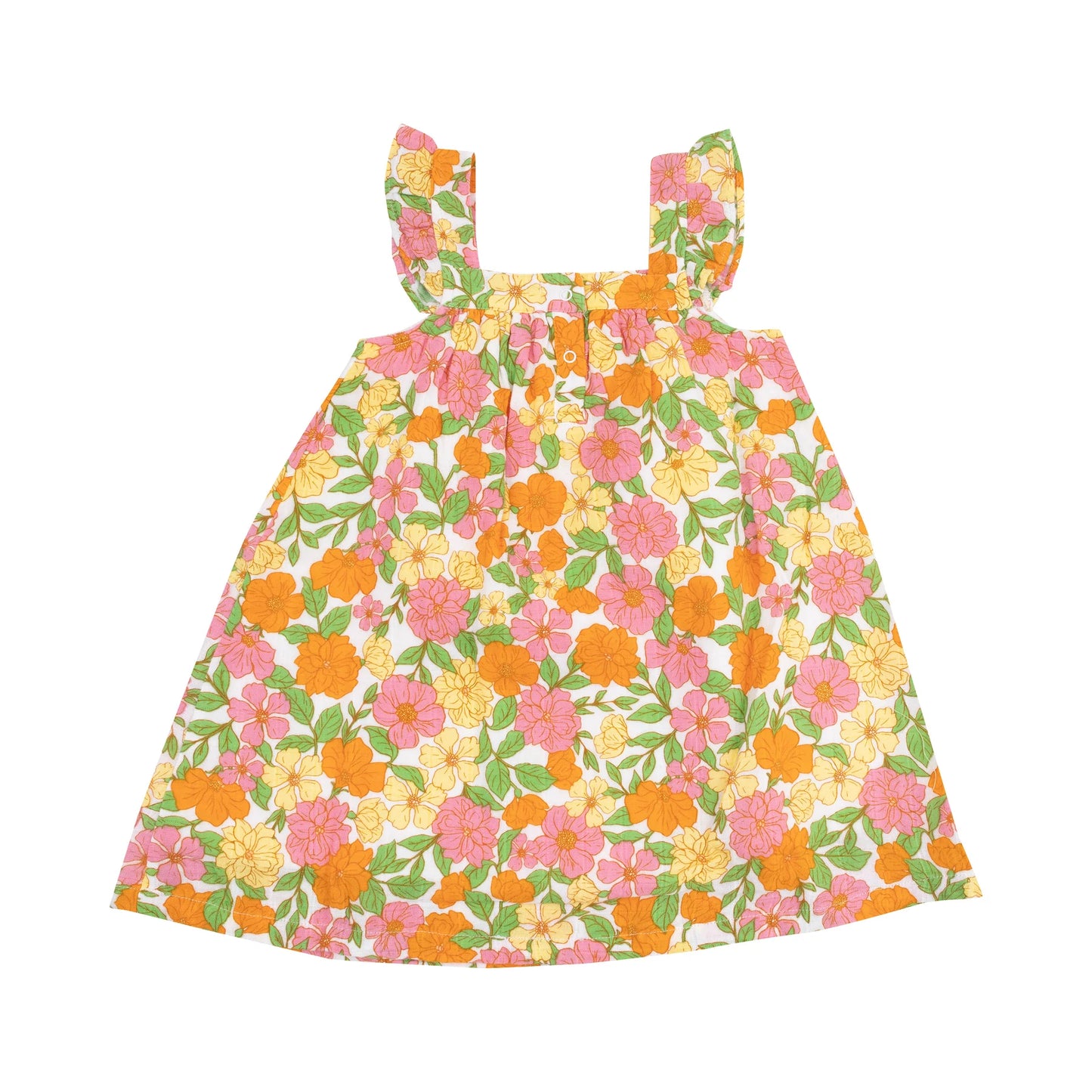Angel Dear Botanical Retro Floral Sundress