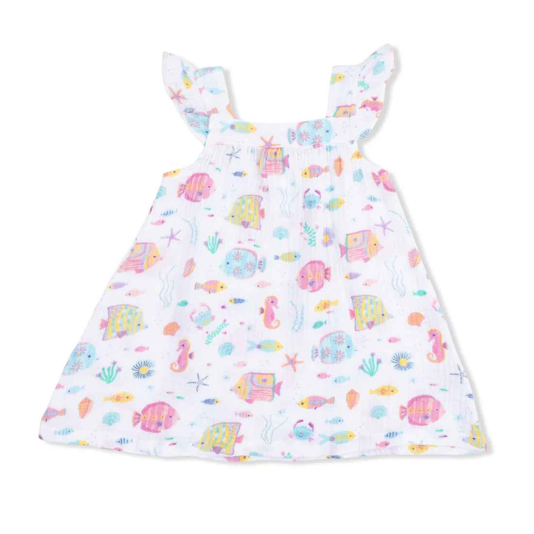 Angel Dear Sundress & Bloomer Sunny Coral Reef Fish
