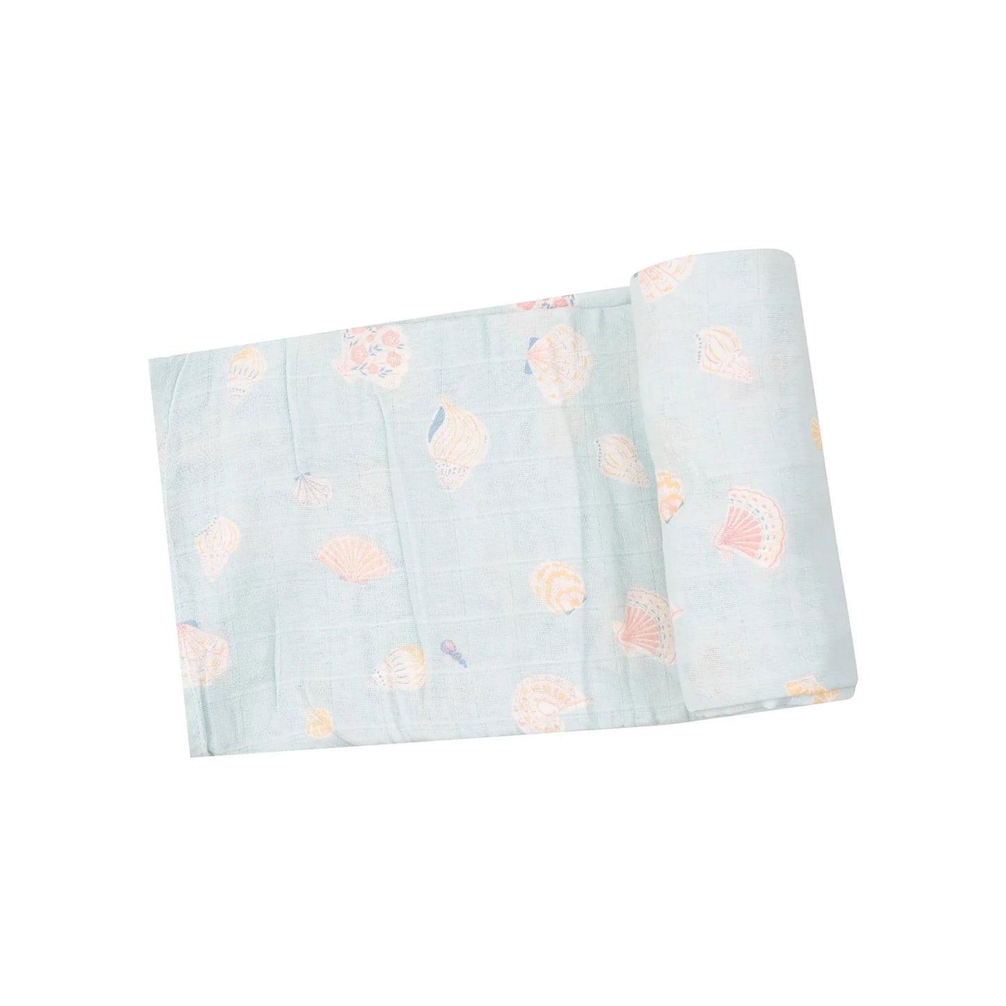 Angel Dear Pretty Seashells Swaddle Blanket