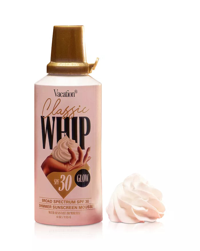 Vacation® Classic Glo Whip SPF 30 Sunscreen Mousse
