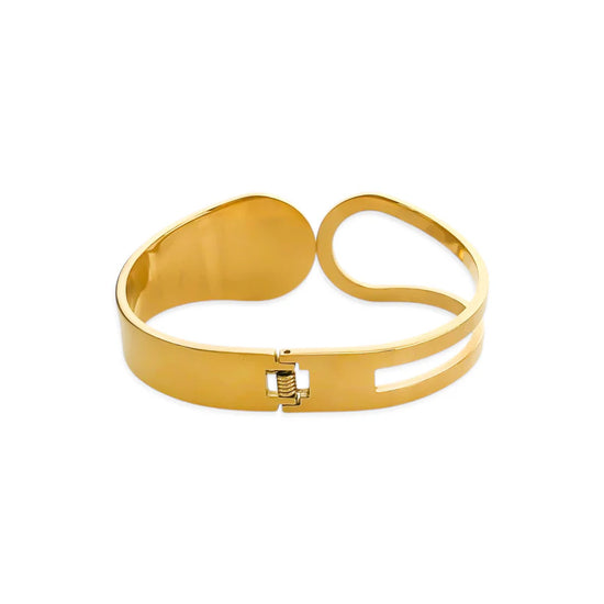 Load image into Gallery viewer, Cutout Loop Hinge Bracelet Water Resistant
