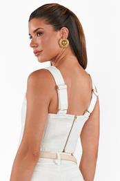 Show Me Your Mumu Crossroads Corset Top Seasalt