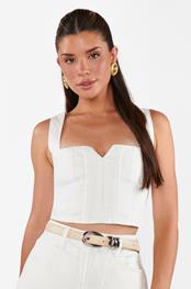 Show Me Your Mumu Crossroads Corset Top Seasalt