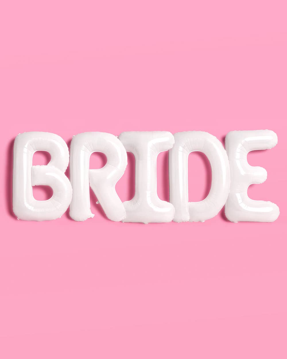 White Jumbo BRIDE Balloons 40 Inch | Bridal Shower Bach