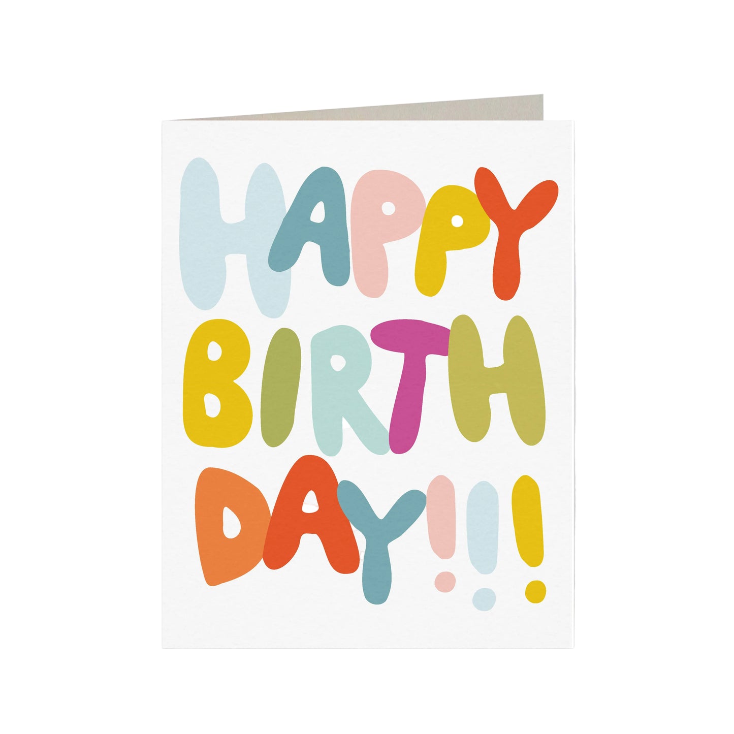 Birthday Balloons Card