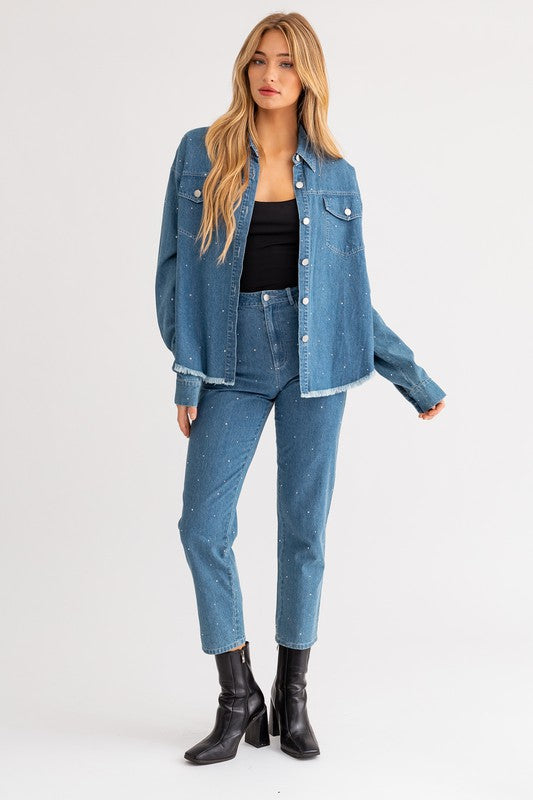 Load image into Gallery viewer, Coastal Cowgirl Oversized Jacket

