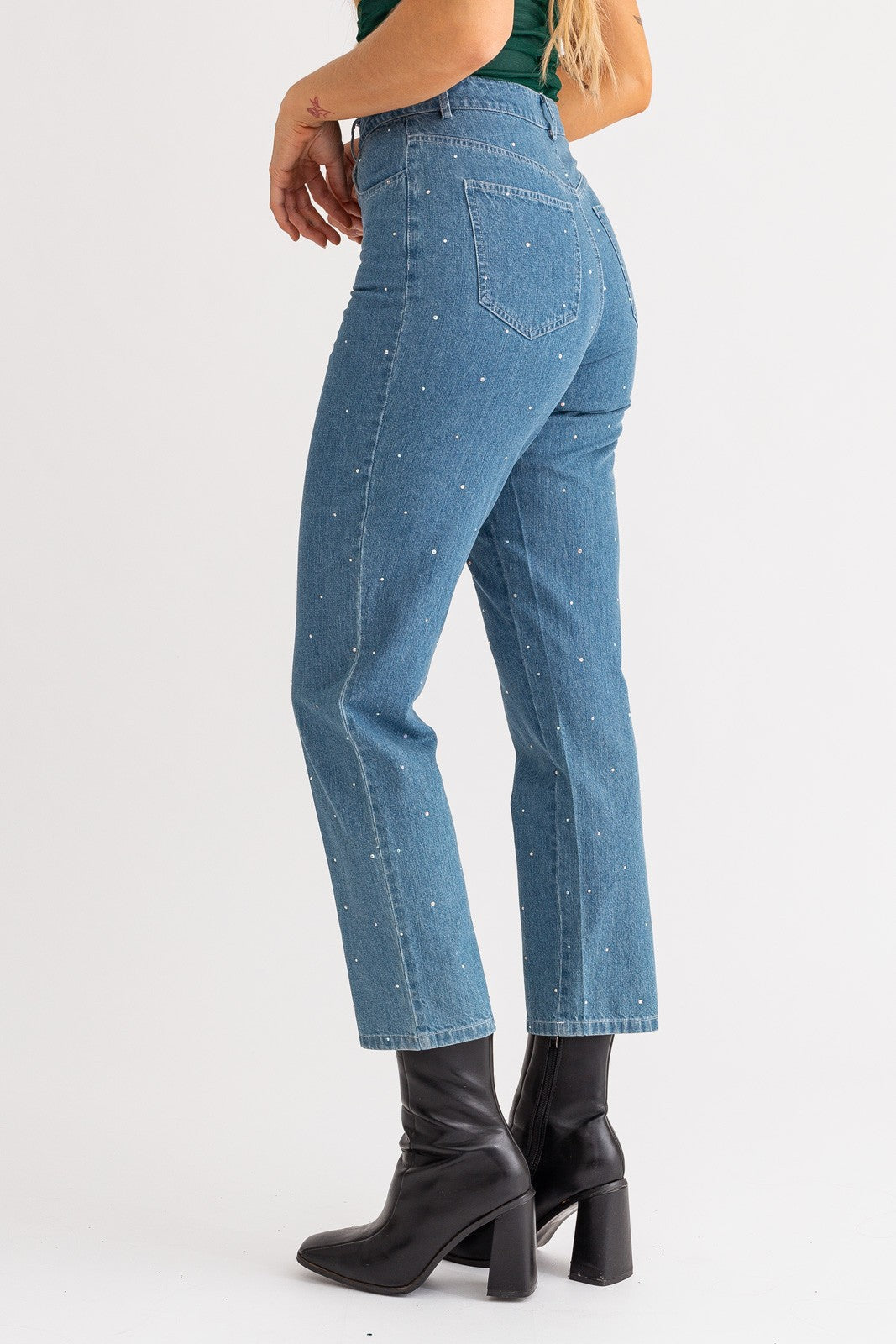 Coastal Cowgirl Rhinestone Jeans