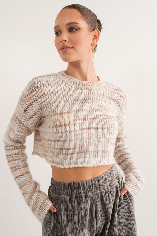 Corine Crop Sweater