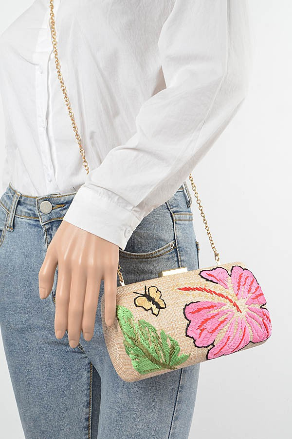 Hibiscus Crossbody Bag