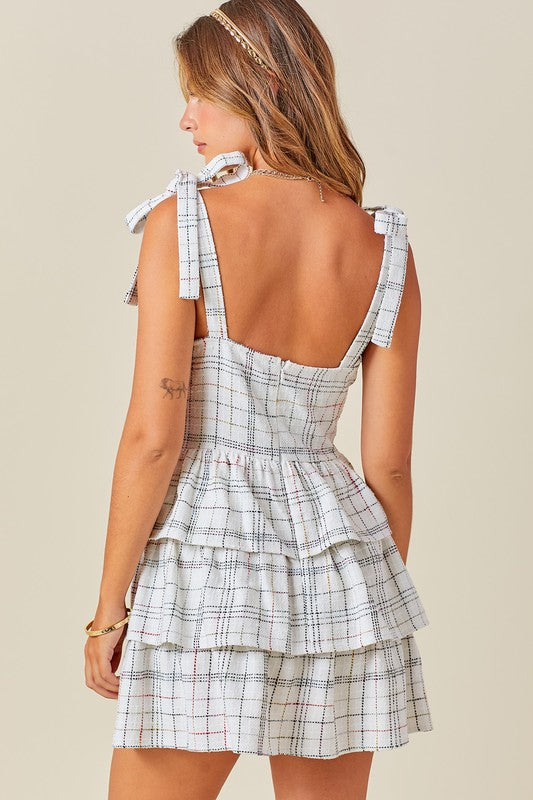 Load image into Gallery viewer, Tina Tweed Romper
