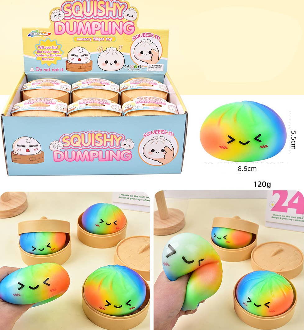 Mystery Squishy Dumpling Fidget Toy