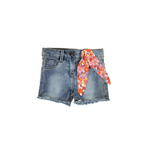 Field of Flowers Denim Short