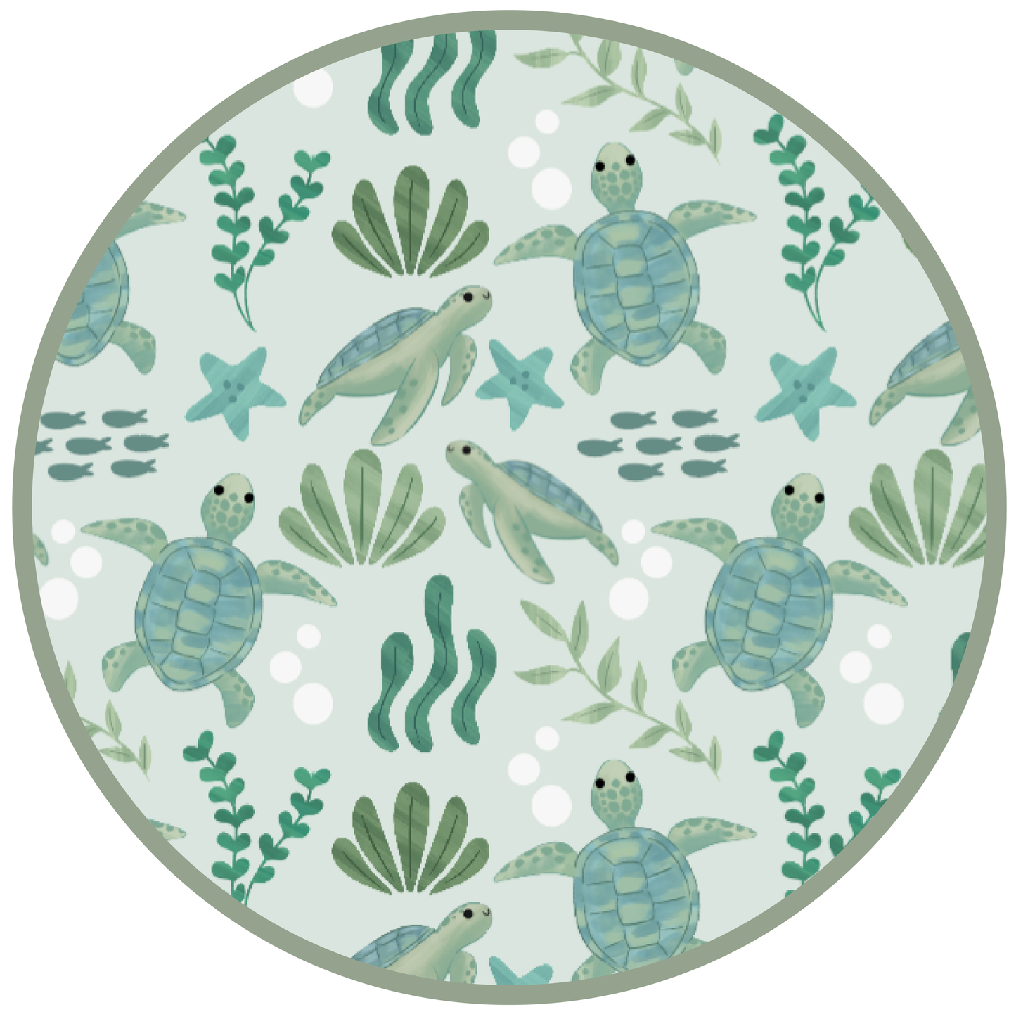 Save the Sea Turtles Bamboo Convertible Baby Pajamas