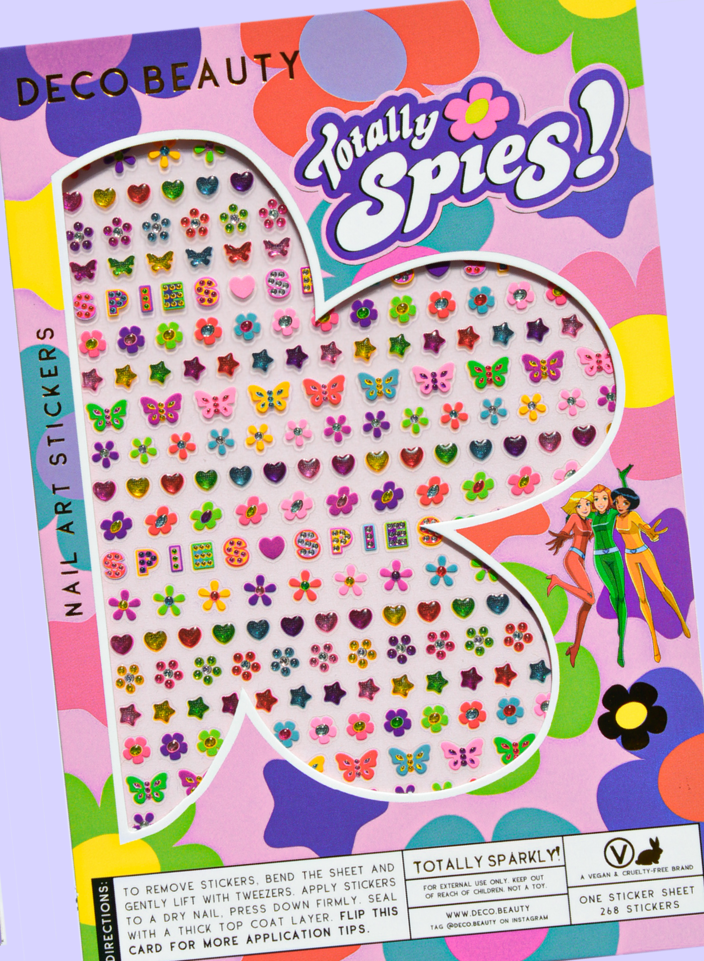 Deco Beauty Nail Art Stickers - Totally Sparkly!
