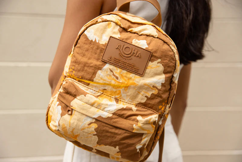 Aloha Collection Taha's Mini Backpack Toffee
